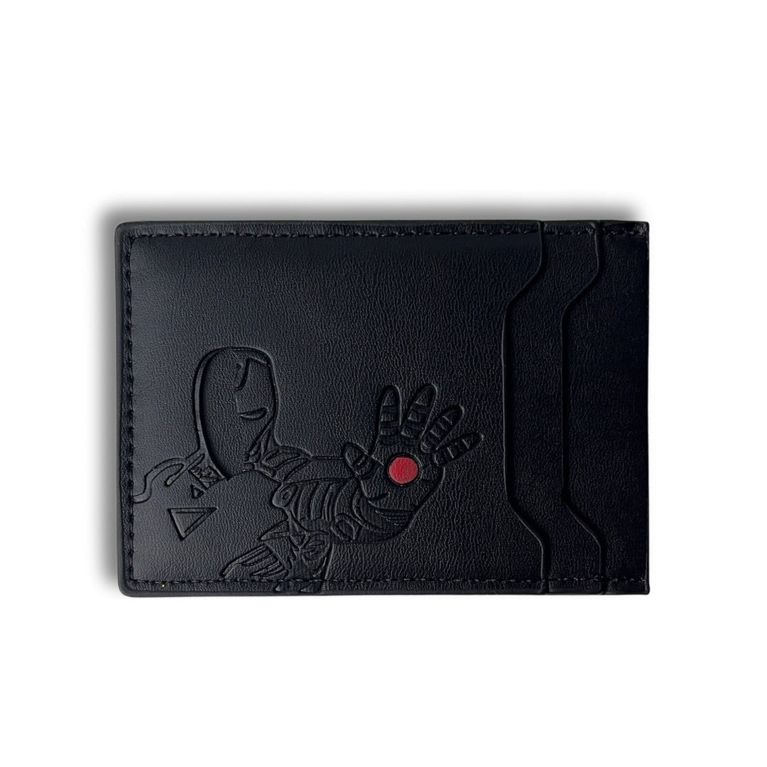 Premium PU Leather Embossed ID Wallet