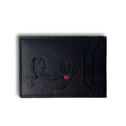Premium PU Leather Embossed ID Wallet