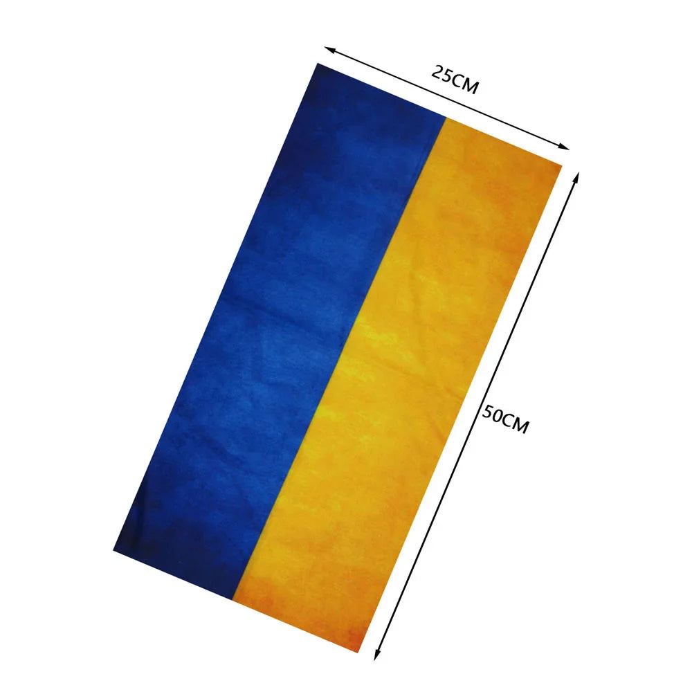 World Football Fans National Flag Bandana Spain Netherlands France Korea Chile Neck Gaiter Seamless Face Mask Men Headwear Scarf