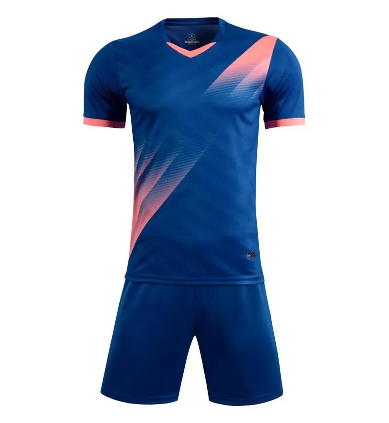 Adult Kid Soccer Jerseys Men Football Uniforms Shirts Women Futsal Sportswear Kit Training Tracksuit Child Sports Suit