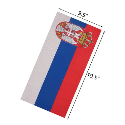 World Football Fans National Flag Bandana Spain Netherlands France Korea Chile Neck Gaiter Seamless Face Mask Men Headwear Scarf