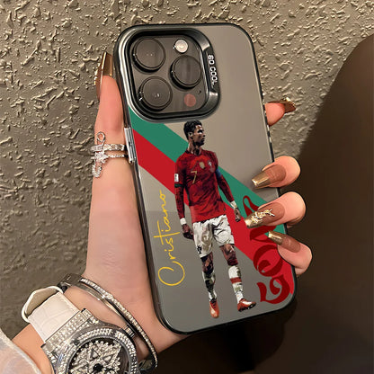 Famous football players C-CR7 Phone Case For iPhone 17 16e 16 15 14 13 12 11 Pro Max XR 8 7 Air Plus Anti Fall Matte Back Cover