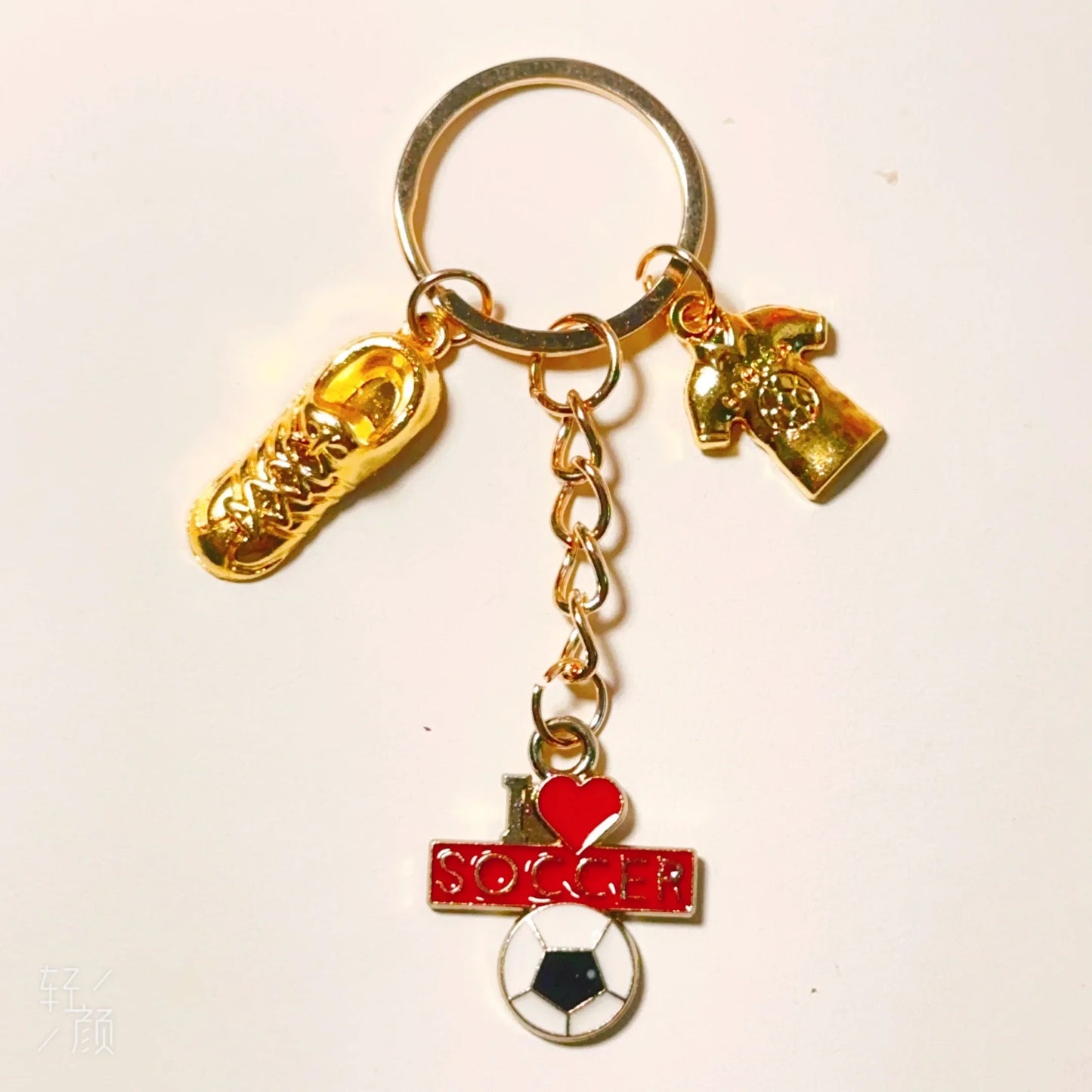 2D Soccer Player Keychain C Ronaldo Pendant Football Star Flat Acrylic Ornament Charms Hanging Decora for Car Bags Festive Gift