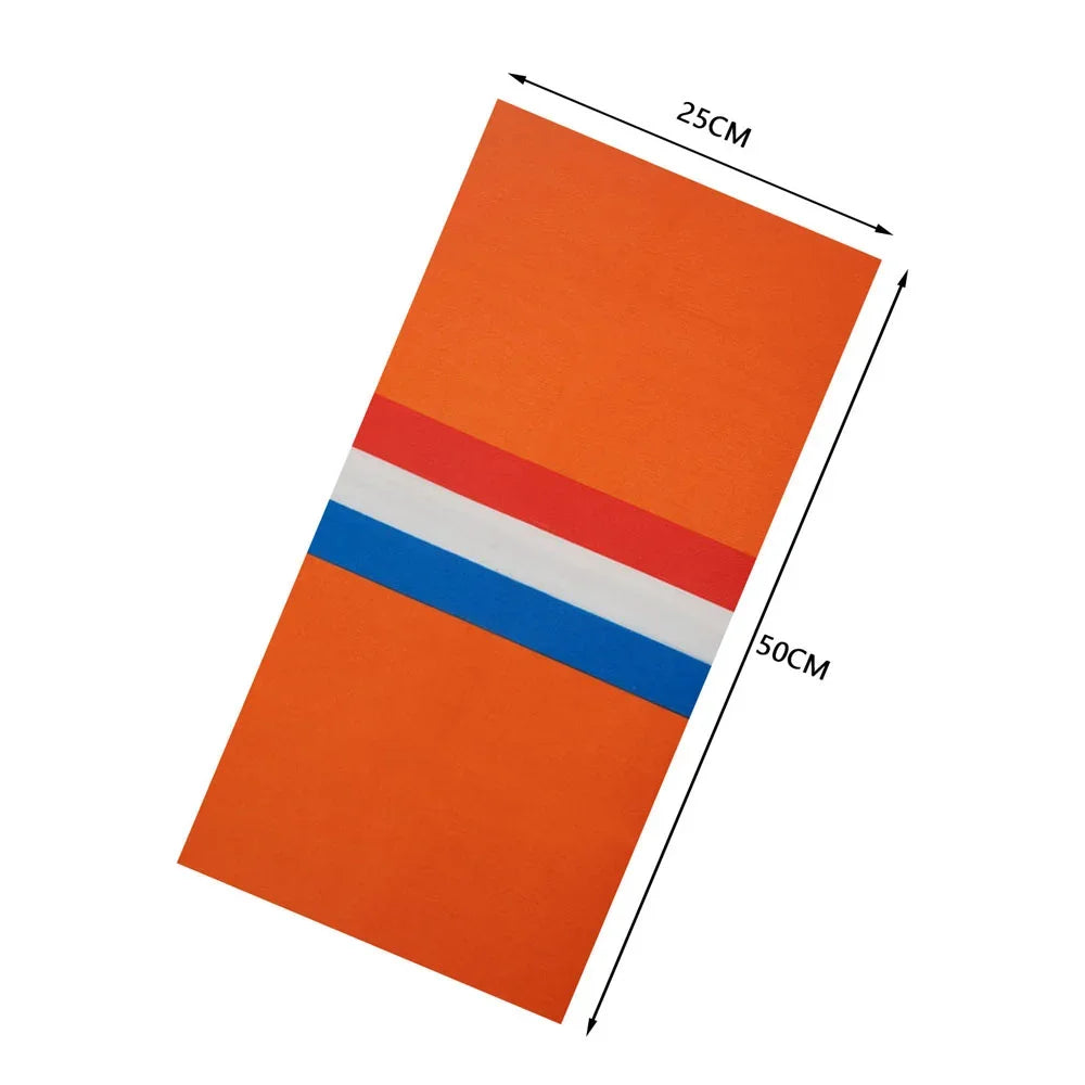 World Football Fans National Flag Bandana Spain Netherlands France Korea Chile Neck Gaiter Seamless Face Mask Men Headwear Scarf