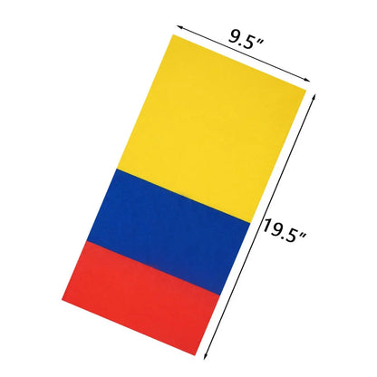 World Football Fans National Flag Bandana Spain Netherlands France Korea Chile Neck Gaiter Seamless Face Mask Men Headwear Scarf