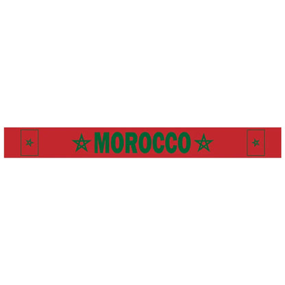xvggdg  14x130cm  National Team Football Fans Scarf   Argentina france  Morocco  Croatia Tassel Flags Scarf   Souvenir
