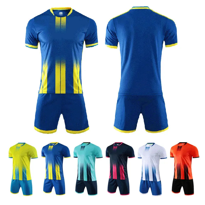 Adult Kid Soccer Jerseys Men Football Uniforms Shirts Women Futsal Sportswear Kit Training Tracksuit Child Sports Suit