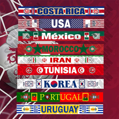 Aerlxemrbrae  15x150cm  Customized Scarf Flag  High Quality Polyester Banner Festival Party Football Sports Decoration