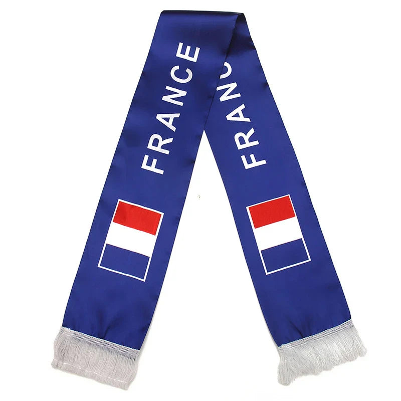 Aerlxemrbrae  15x150cm  Customized Scarf Flag  High Quality Polyester Banner Festival Party Football Sports Decoration
