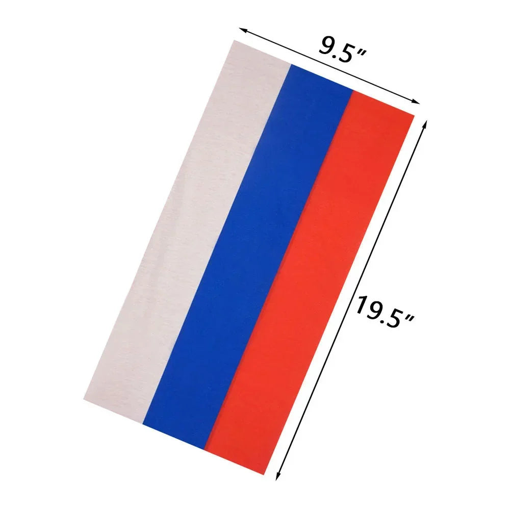 World Football Fans National Flag Bandana Spain Netherlands France Korea Chile Neck Gaiter Seamless Face Mask Men Headwear Scarf