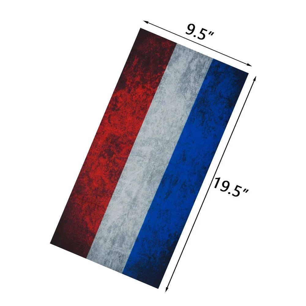 World Football Fans National Flag Bandana Spain Netherlands France Korea Chile Neck Gaiter Seamless Face Mask Men Headwear Scarf