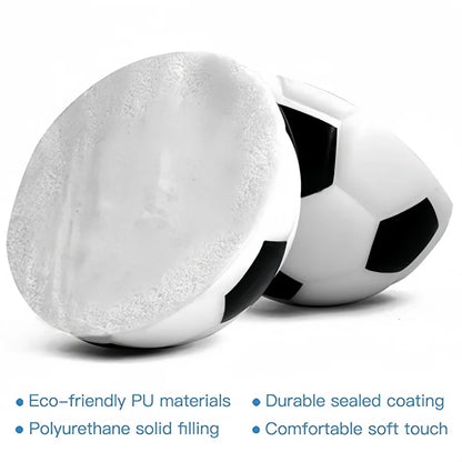 12Pcs Soft Football Basketball Baseball Tennis Toys Foam Sponge Decompression Vent Stress Balls Soccer Anti Stress Sports Toy